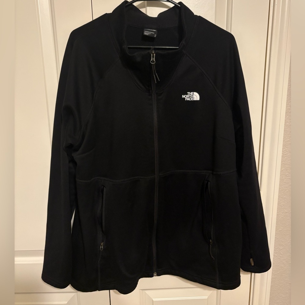 The North Face Black Zip-Up Fleece Jacket